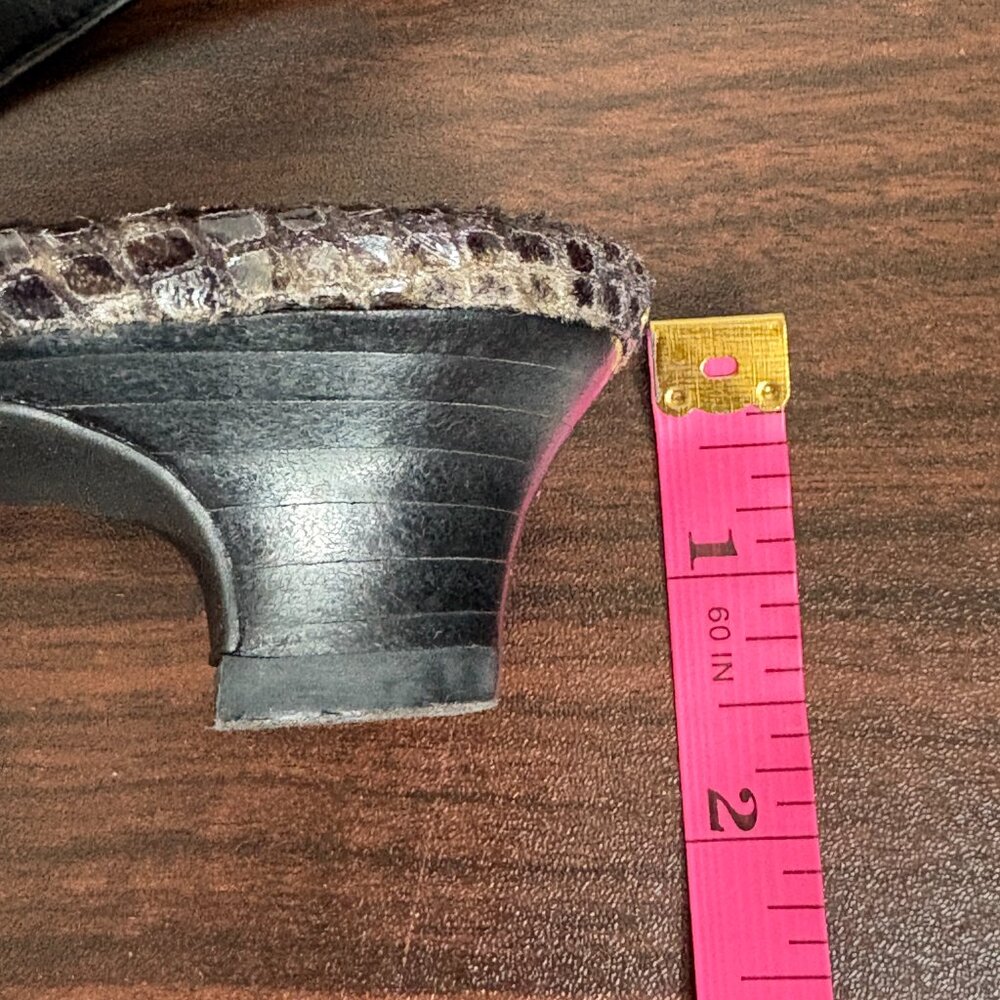 Naturalizer Women's Python Print Pointed Toe Slin… - image 6